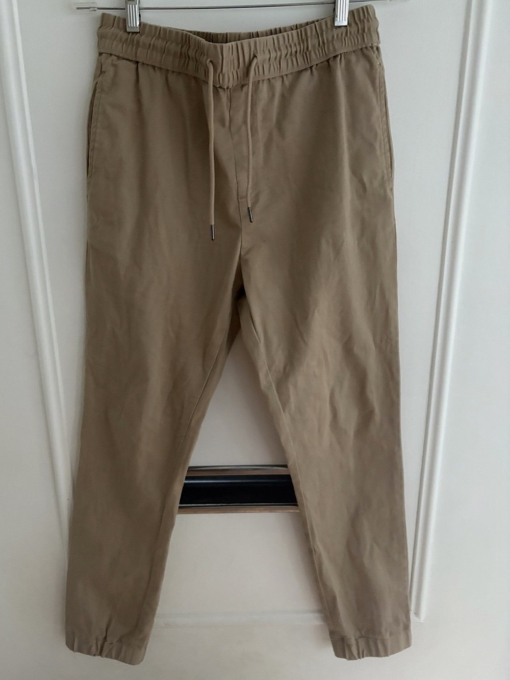 Men’s Original Use Khaki Joggers Size Small Jogger Pants Drawstring